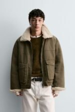 ZARA DOUBLE-FACED PADDED JACKET