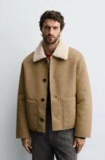 DOUBLE-FACED FAUX LEATHER JACKET - Image 5